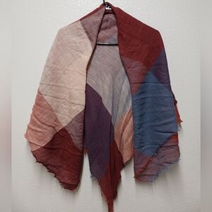 Plaid Scarf Fall Colors